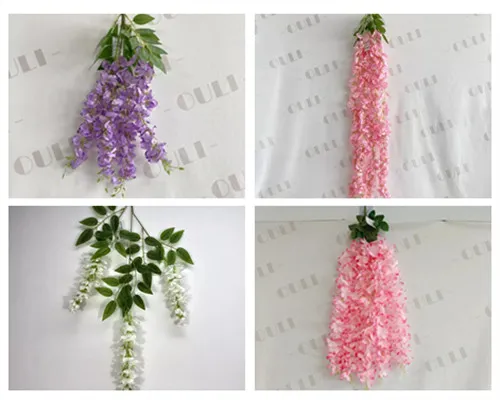 Umělé větve Wisteria vs Vines - jaký je rozdíl a jak je používat?
