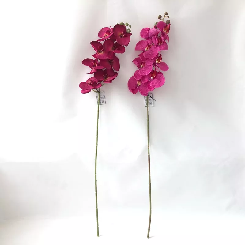 Hedvábné umělé květy orchidejí